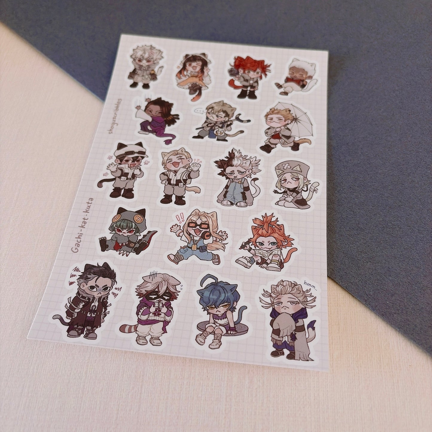 Gachiakuta Sticker Sheets