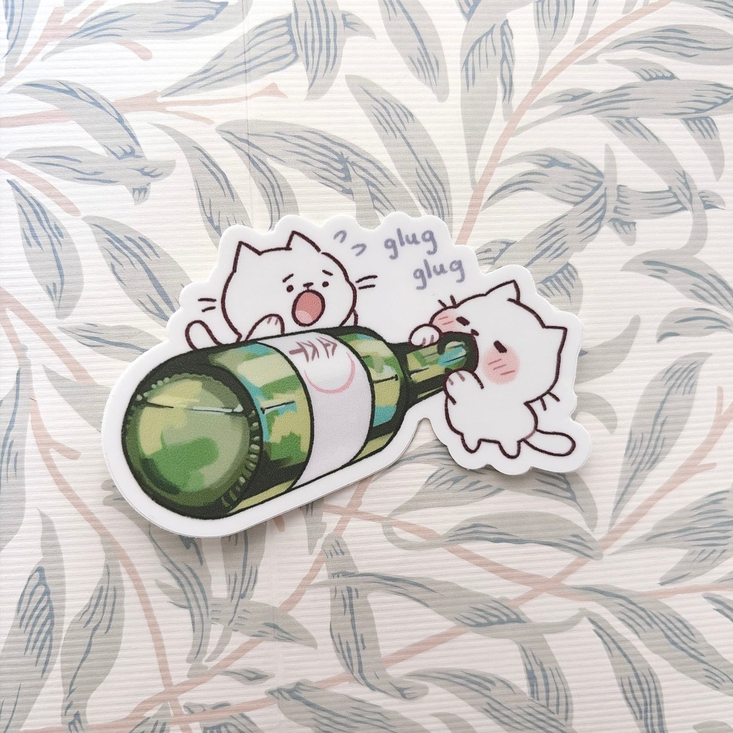 Soju Cats Vinyl Sticker