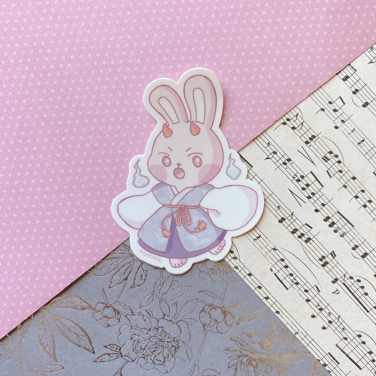 ATEEZ Aniteez Demon Line Vinyl Stickers
