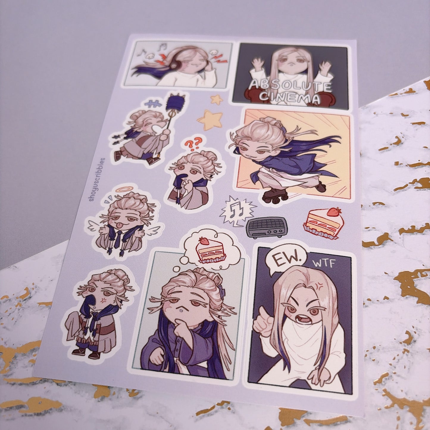 Tamsyyy Sticker Sheet