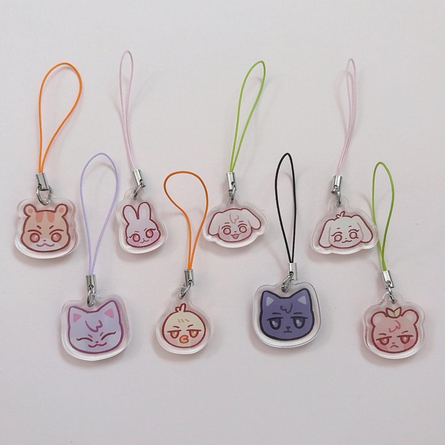 K Pop Mascot Phone Charms