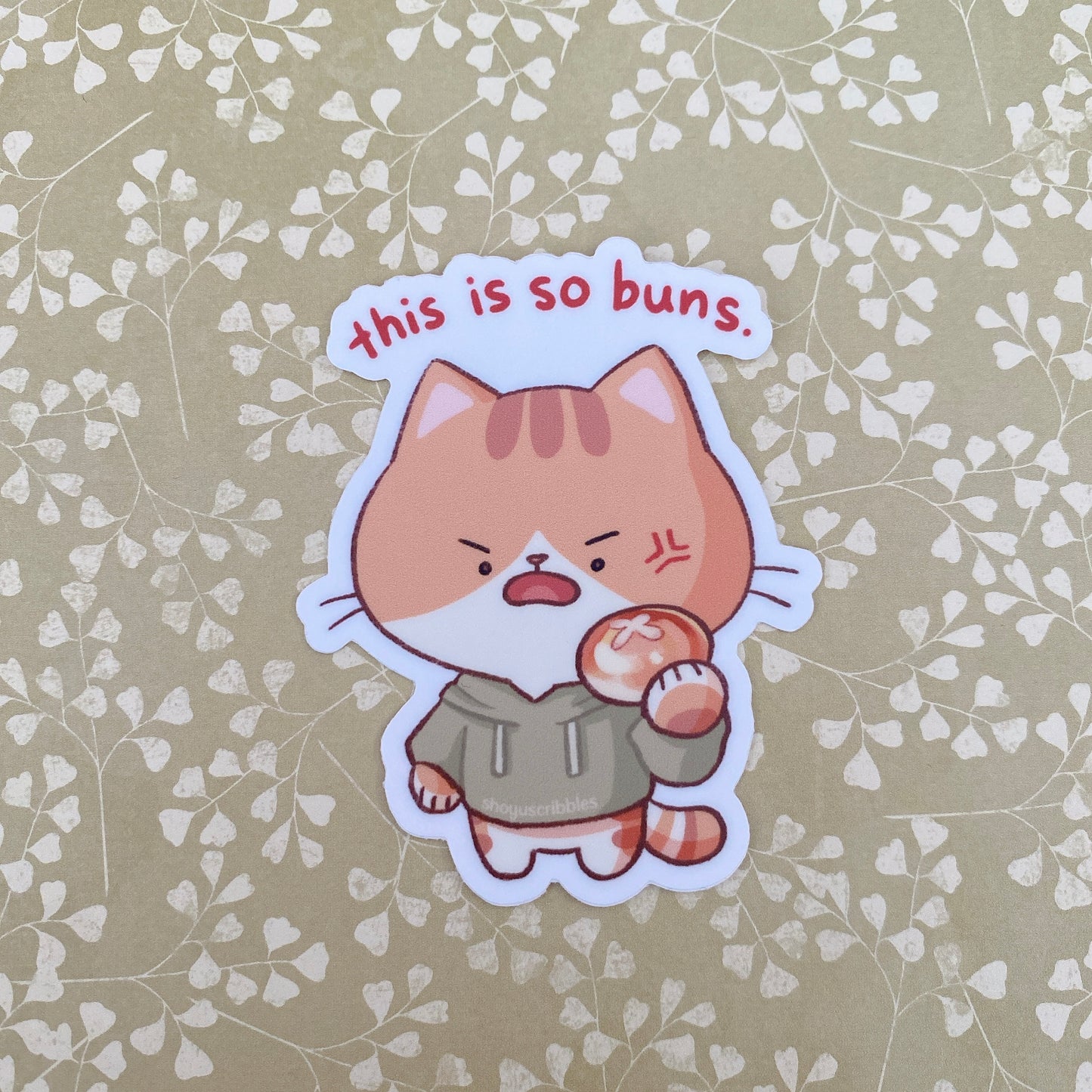 Bread Cat Pun Stickers