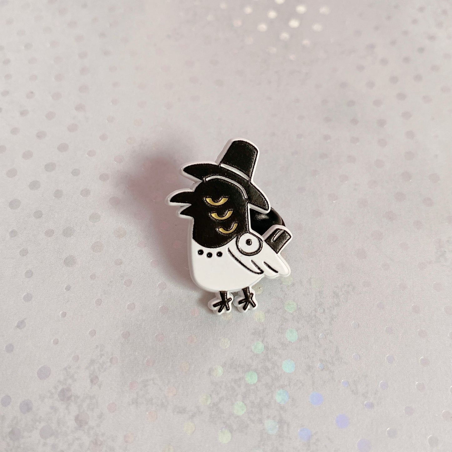 KPOP DEMON HUNTERS Tiger + Bird Enamel Pin Set