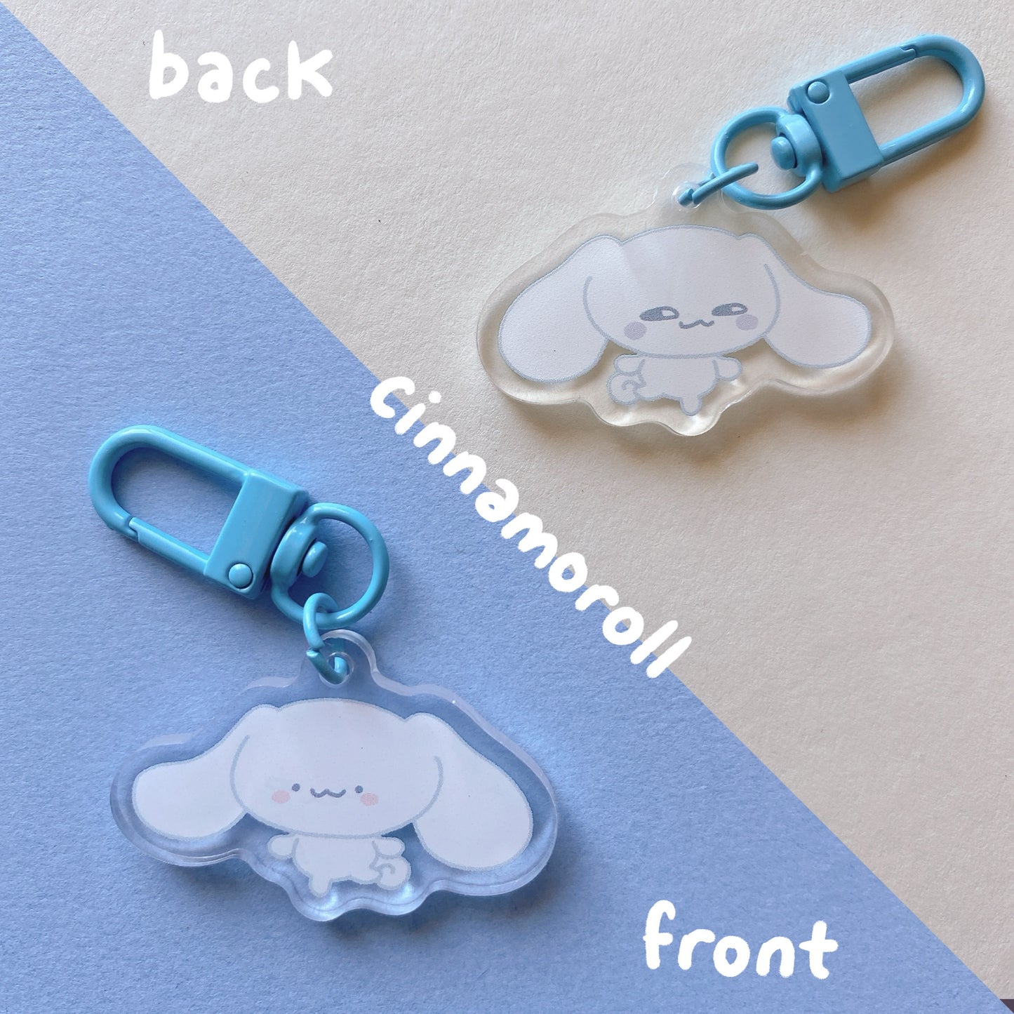 Sanrio Two-Faced Acrylic Charms