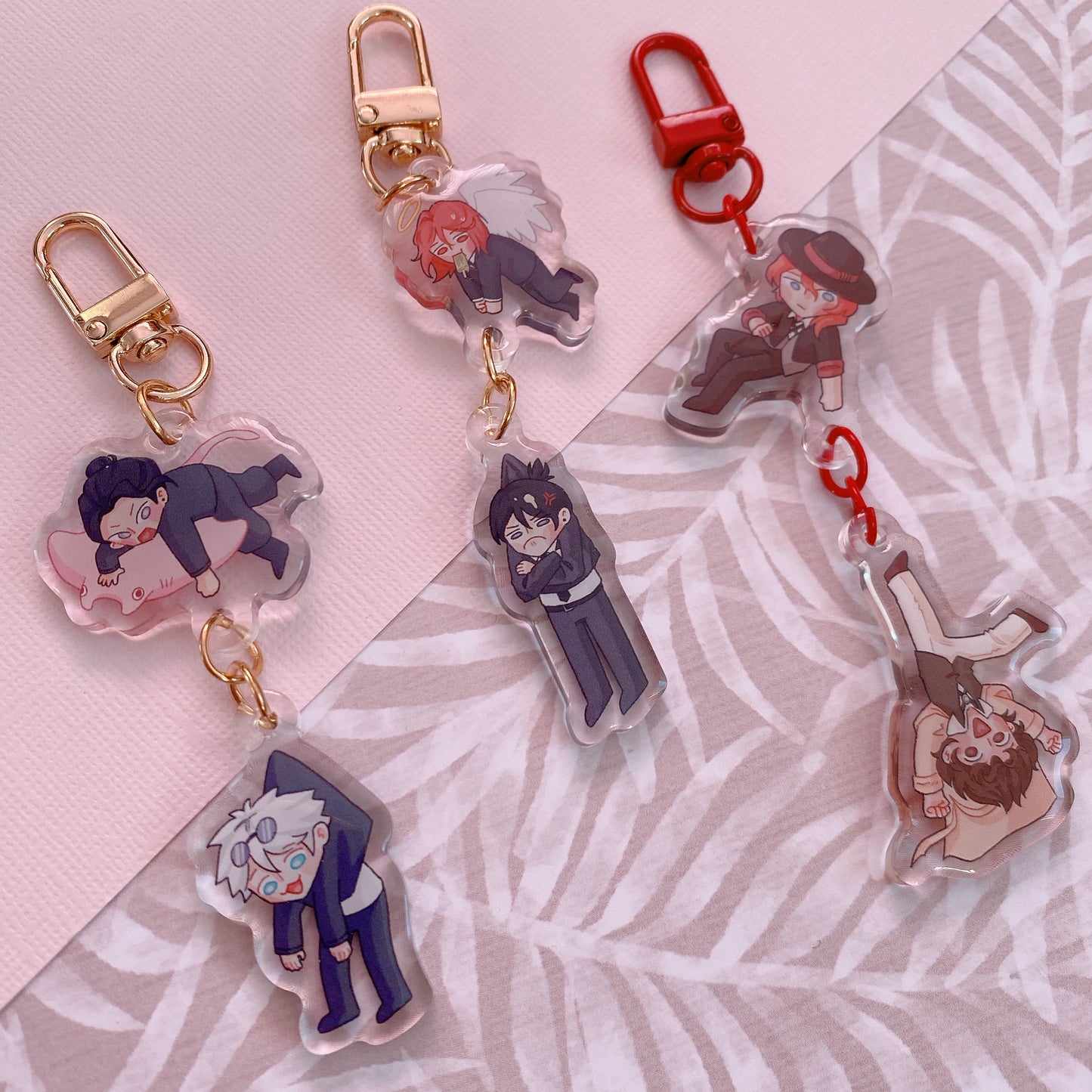 Anime Duo Linked Charms