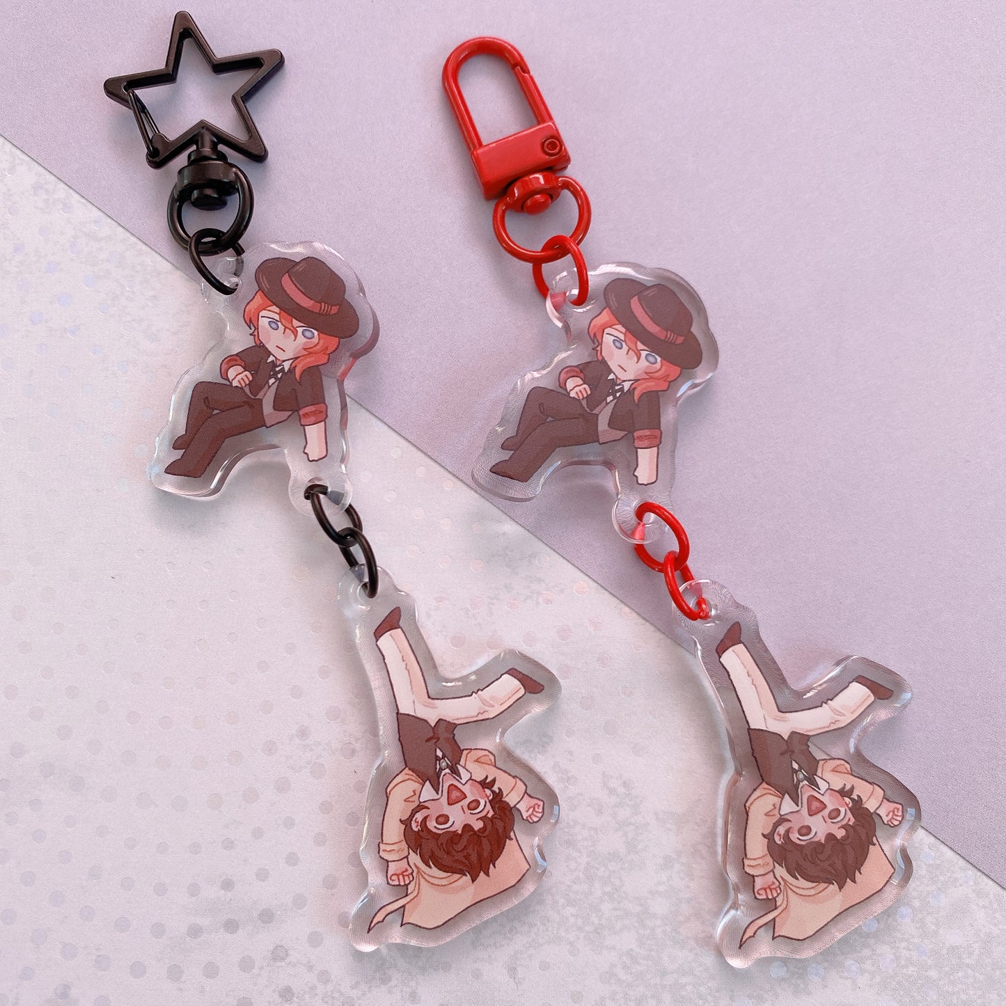 Anime Duo Linked Charms