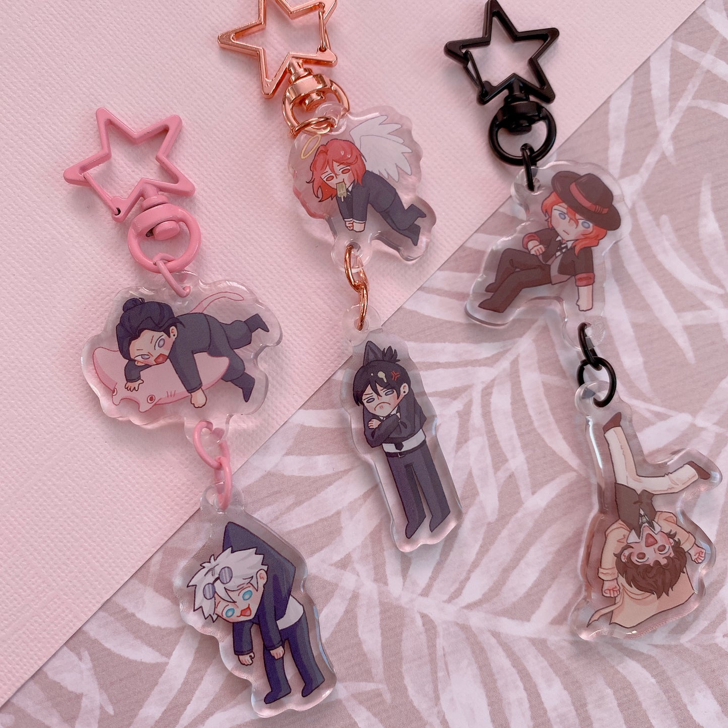 Anime Duo Linked Charms