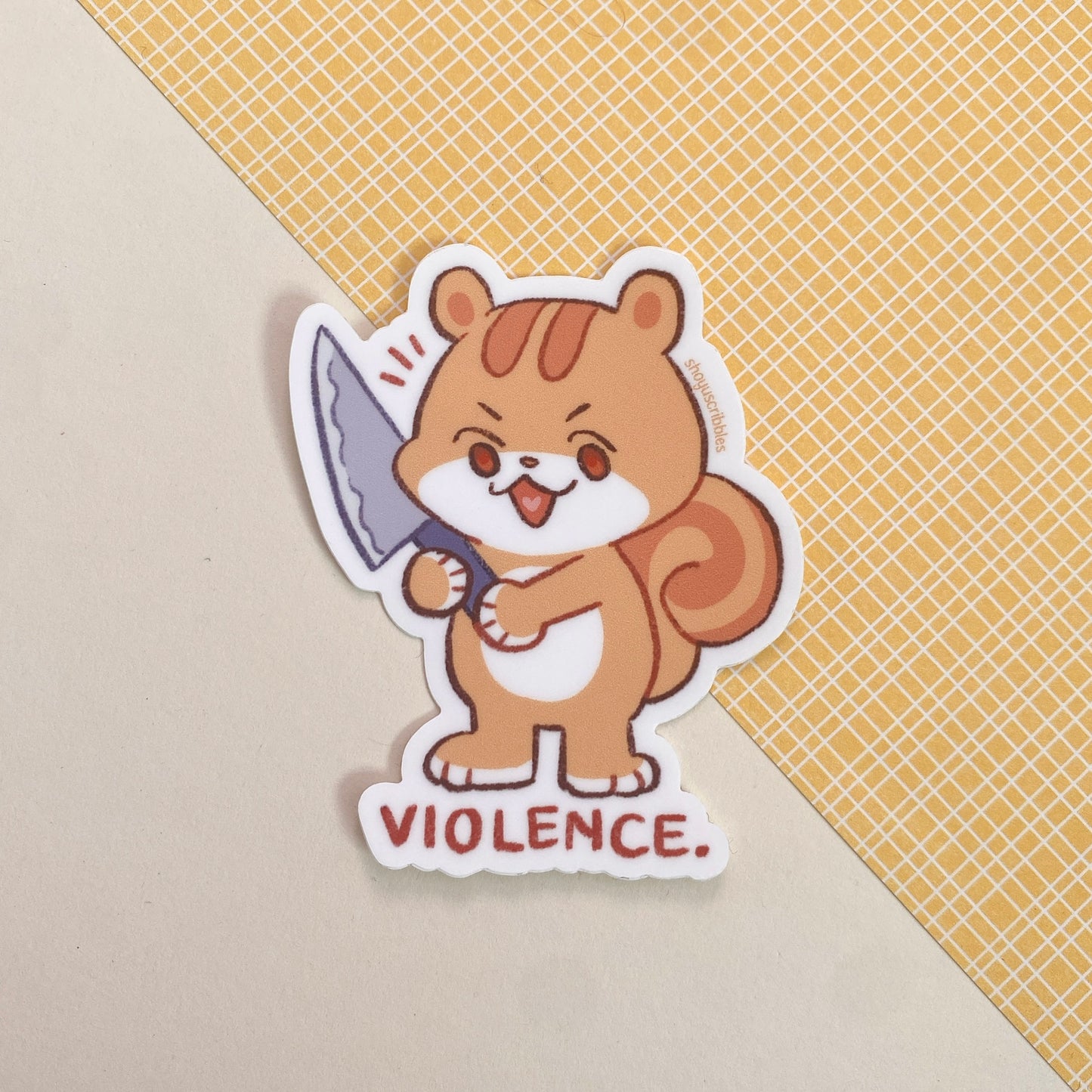 ATEEZ Jjoongrami Vinyl Sticker