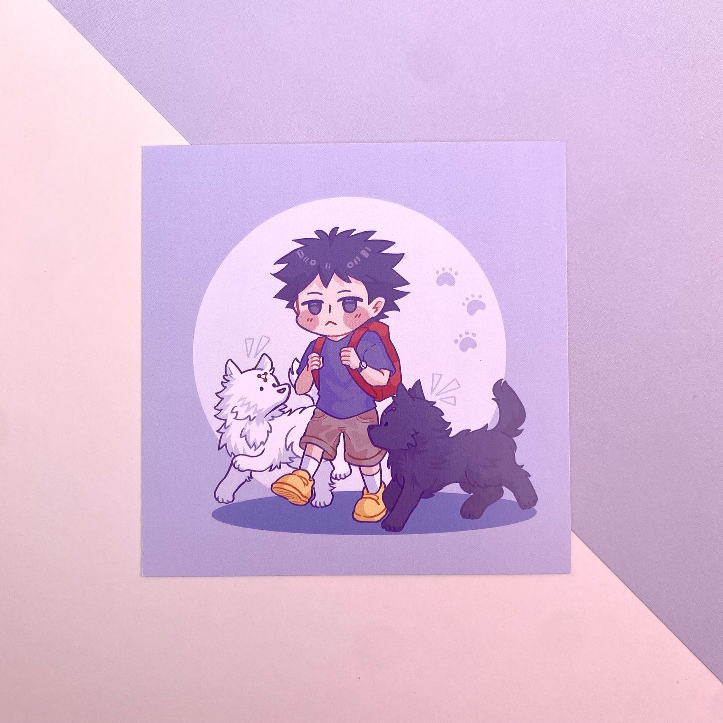 Megumi + Divine Puppies Mini Print