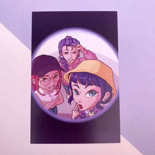 Huntr/x Kpop Demon Hunters Mini Print