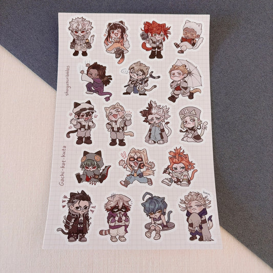 Gachiakuta Sticker Sheets
