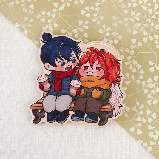 Akiangel Wooden Magnet