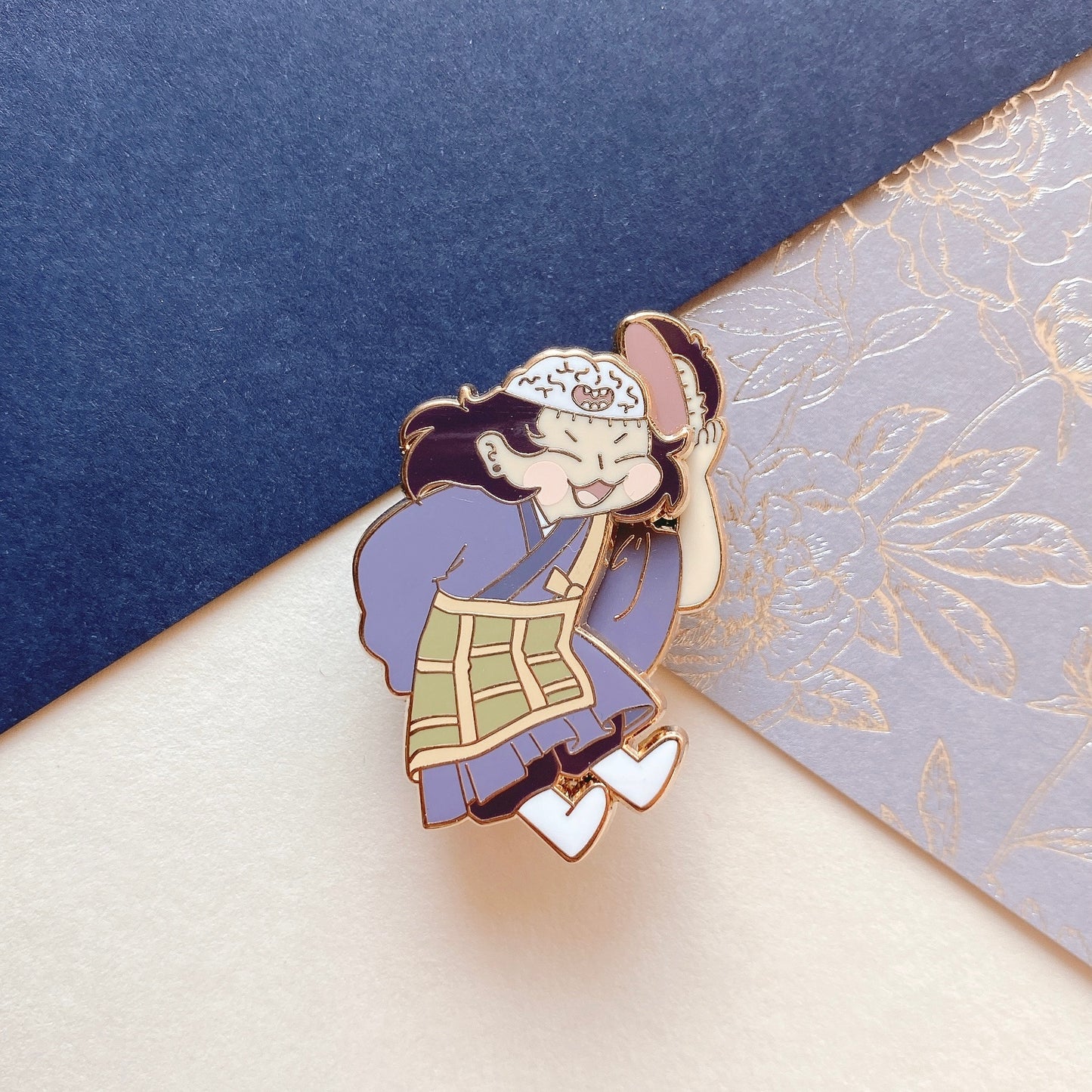 Kenjaku Enamel Pin