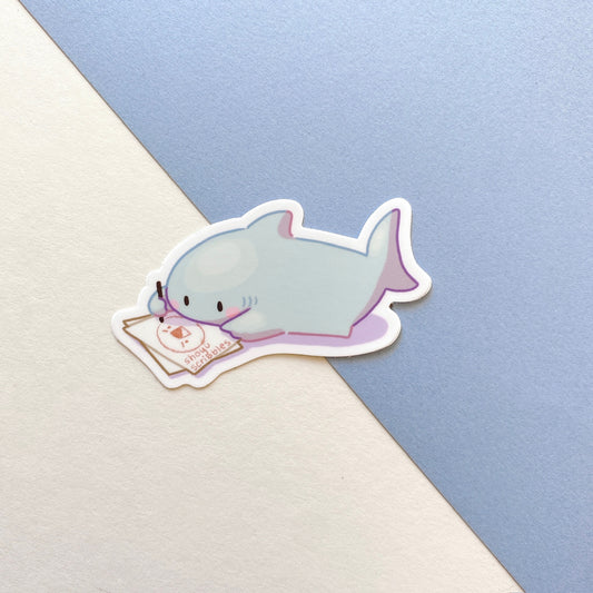 Art Shark Vinyl Sticker