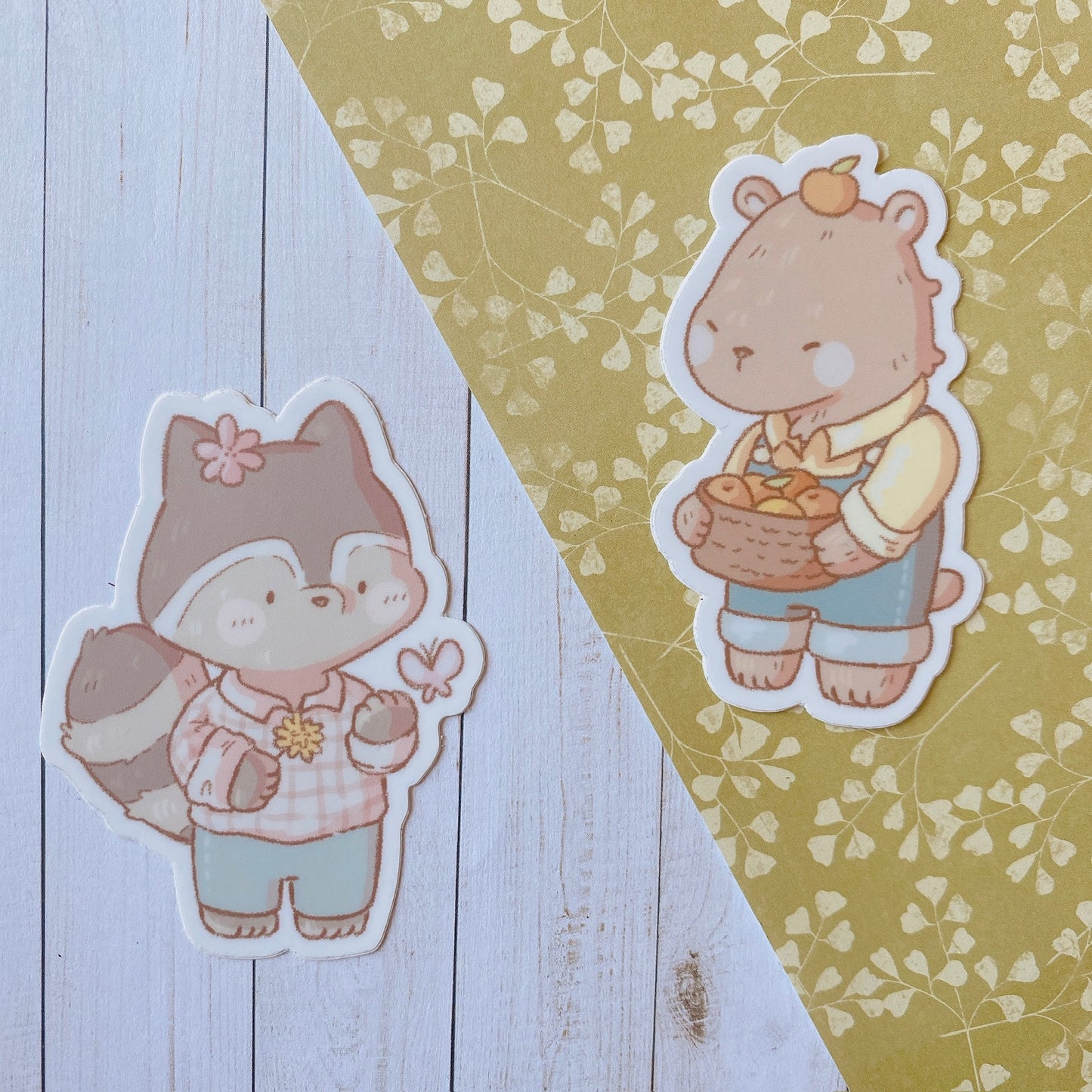 In the Garden Vinyl Stickers