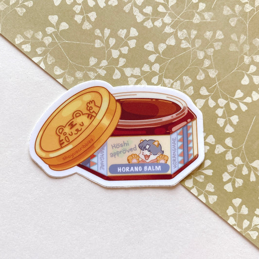 SEVENTEEN Hoshi Tiger Balm Vinyl Sticker
