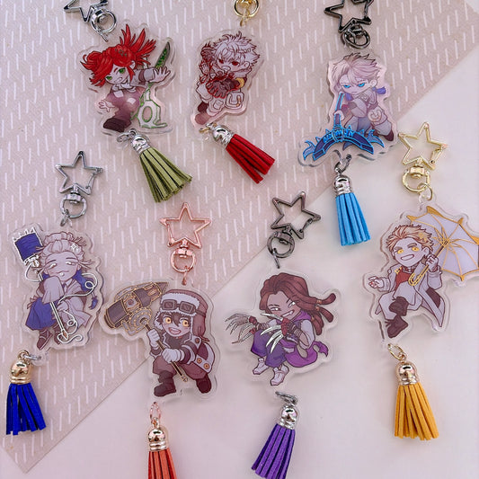 Gachiakuta Tassel Charms