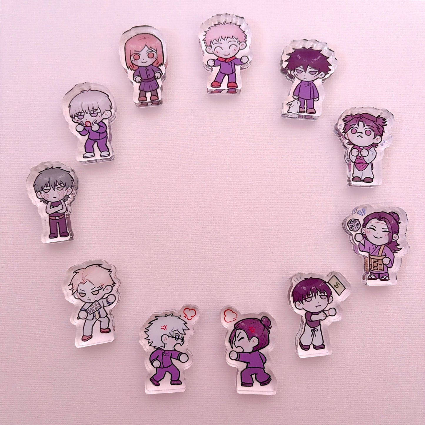 [PREORDER] JJK x Tomodachi Acrylic Block Standees