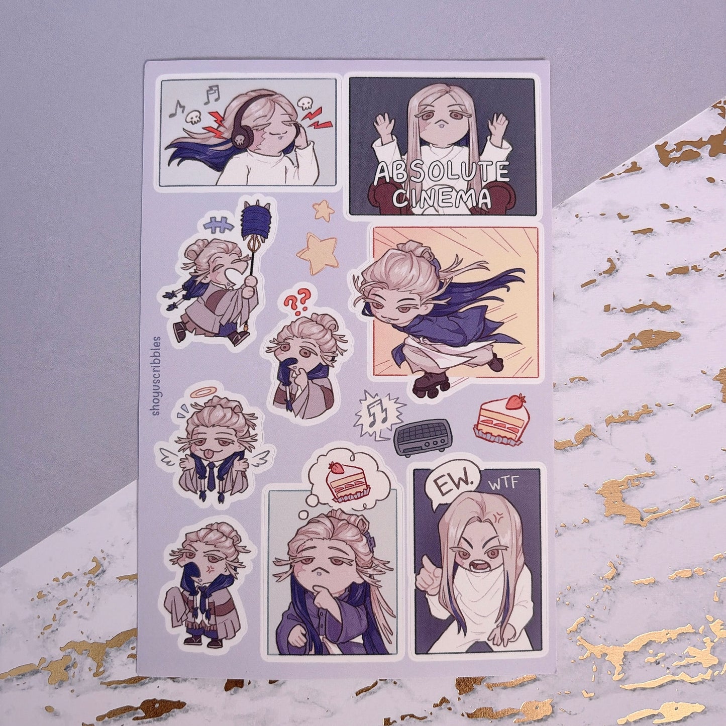 [PREORDER] Tamsyyy Sticker Sheet