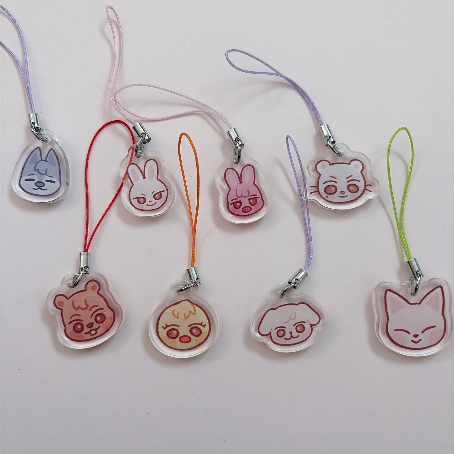 [PREORDER] K Pop Mascot Phone Charms