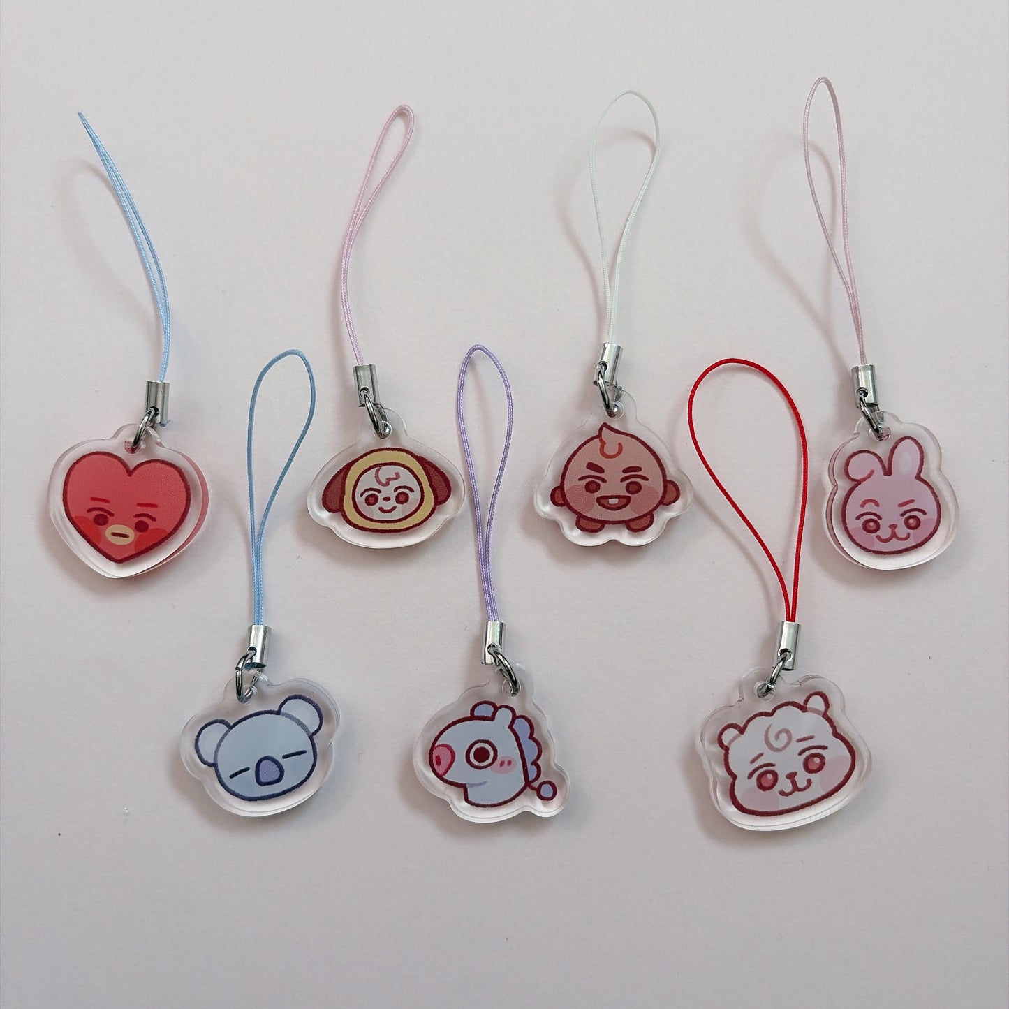 [PREORDER] K Pop Mascot Phone Charms