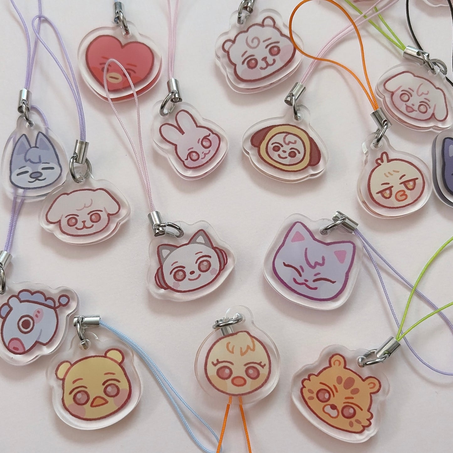 [PREORDER] K Pop Mascot Phone Charms