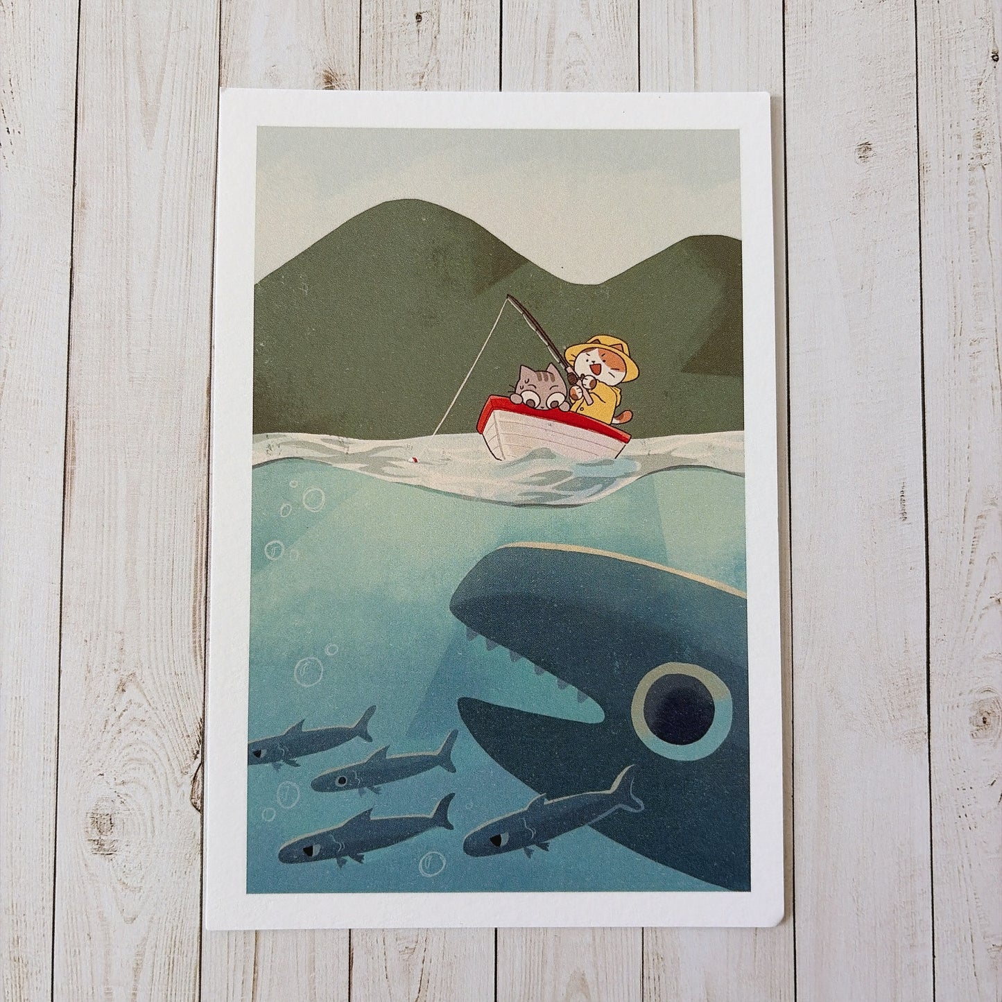 Gone Fishing Print