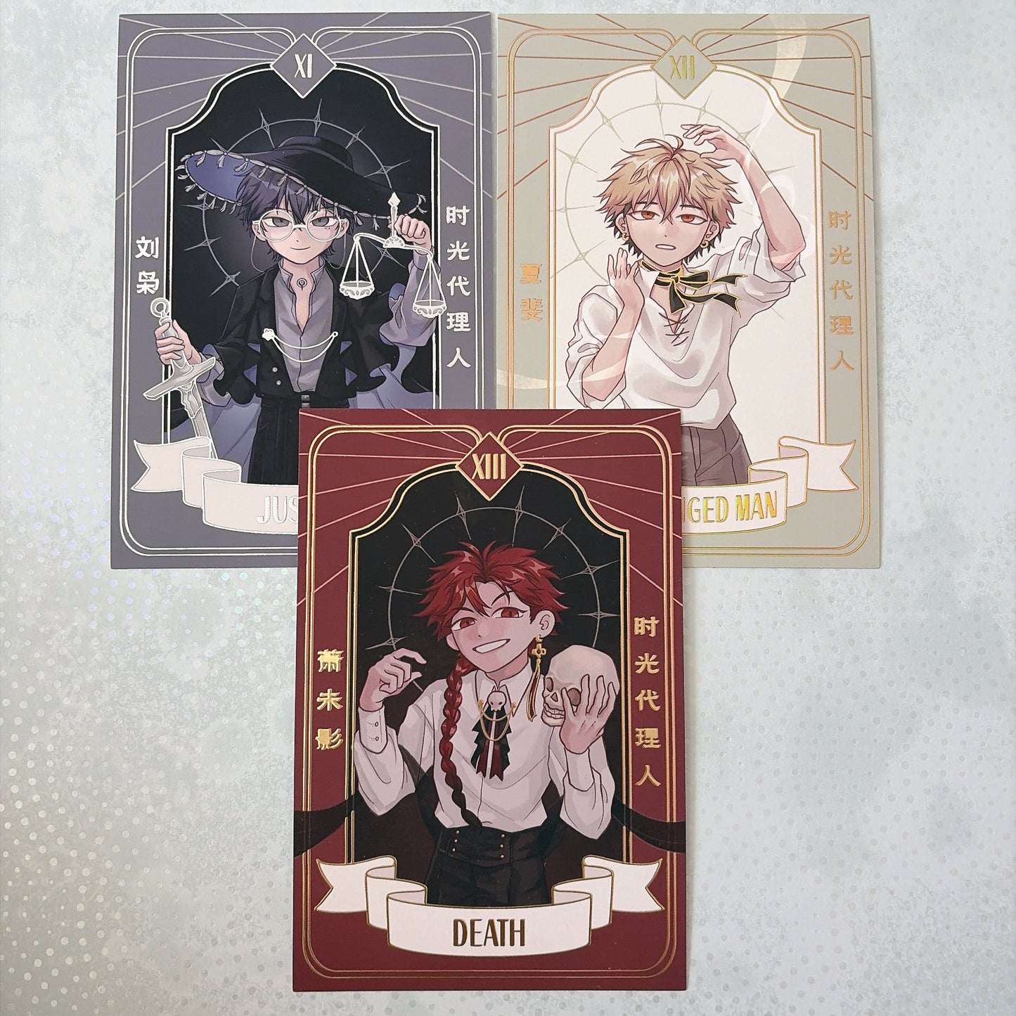 Link Click Foil Tarot Cards