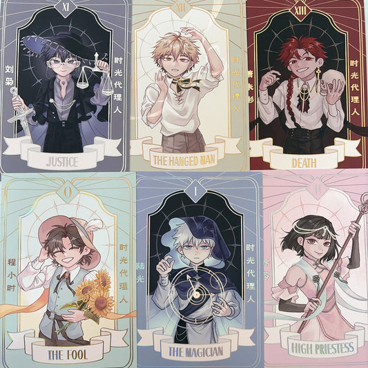 Link Click Foil Tarot Cards