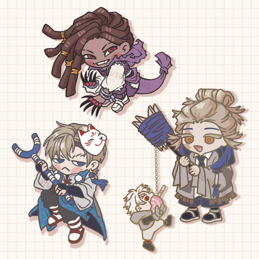 PREORDER: Gachiakuta Enamel Pins