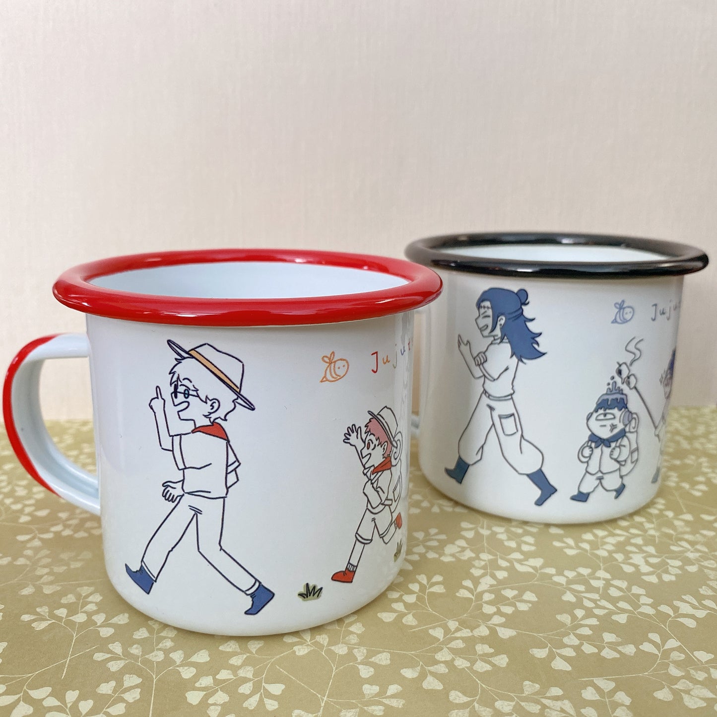 JJK Camp Enamel Mugs