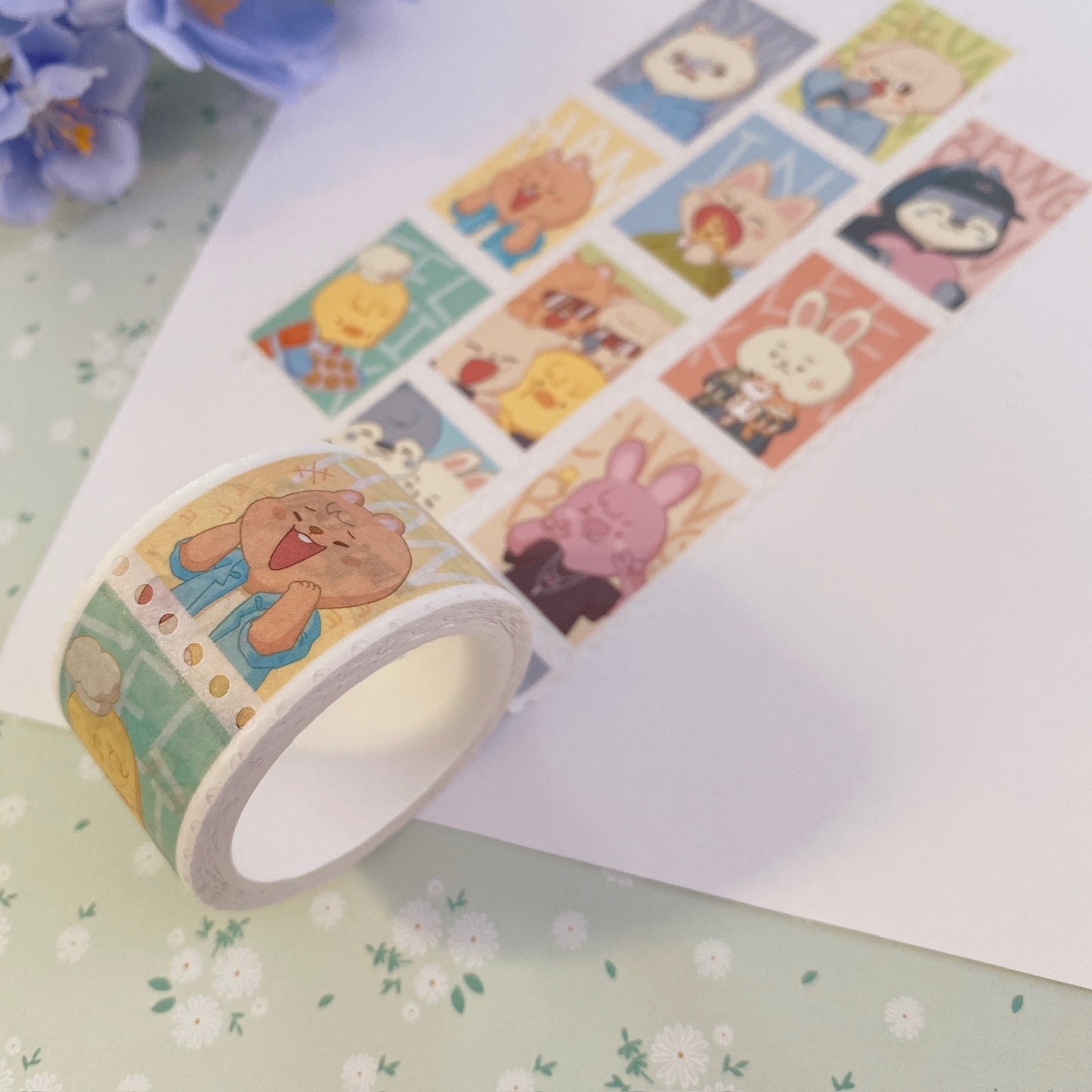 Stray Kids Skzoo Stamp Washi Tape