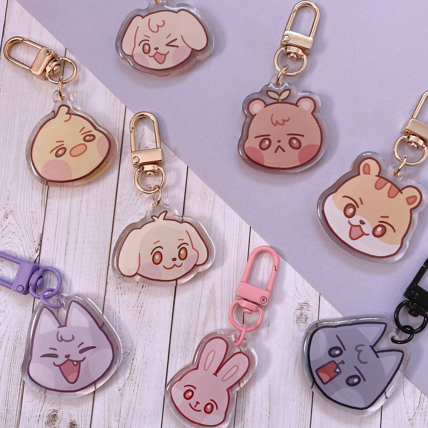 ATEEZ Aniteez Charms
