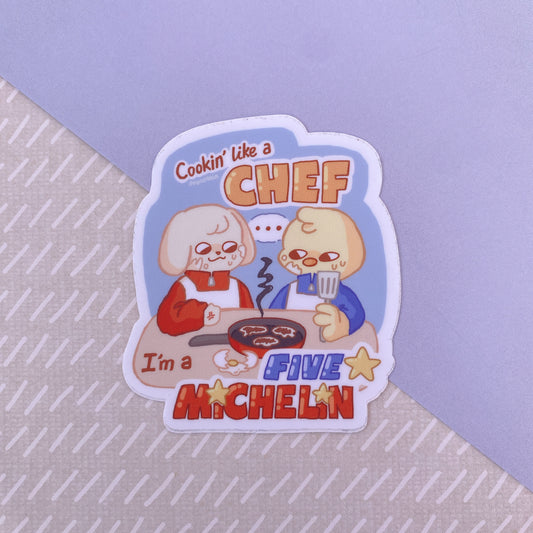 Stray Kids '5 Star Michelin' Vinyl Sticker