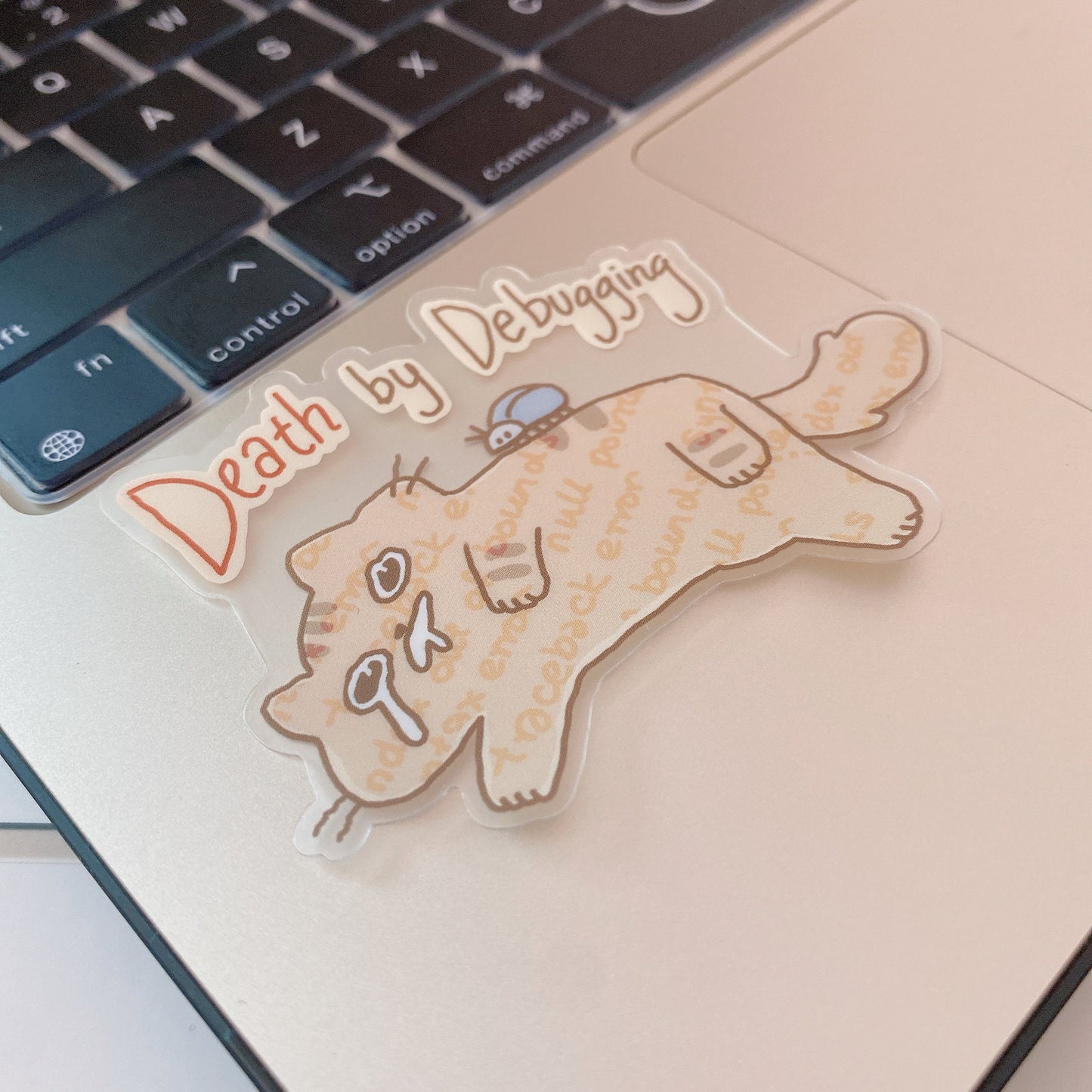 Death by Debugging Vinyl Sticker